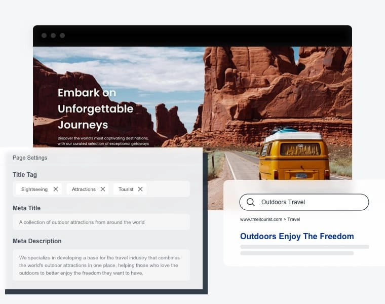控制您的 SEO 设置